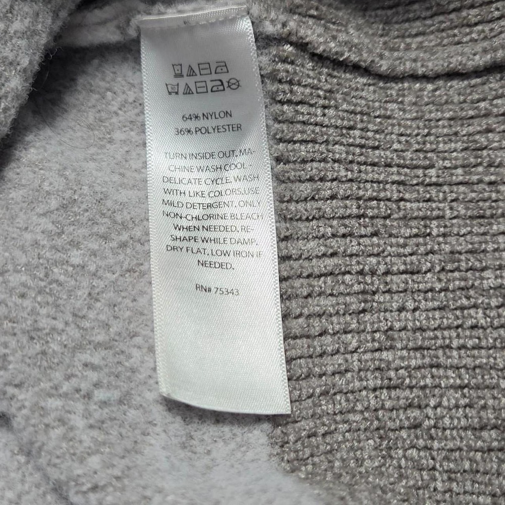 Abstract Pattern Sweater Cropped William Rast Large - Picture 6 of 8
